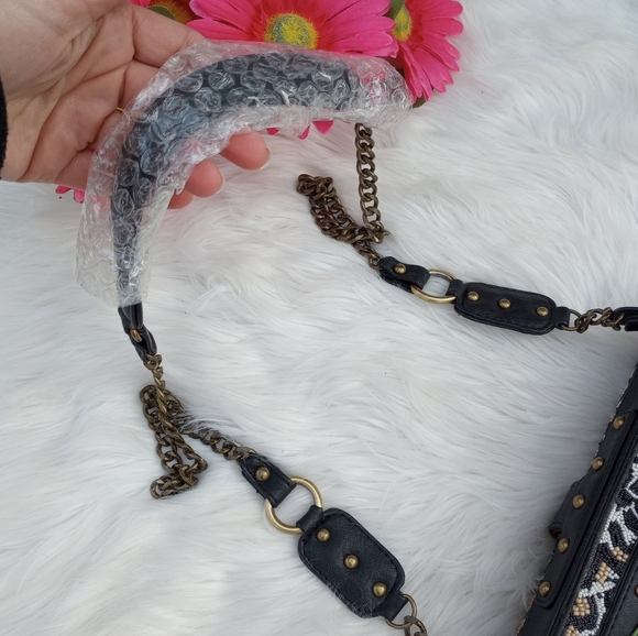 Mary Frances Tropical Heat Beaded Floral Bag - Picture 16 of 16